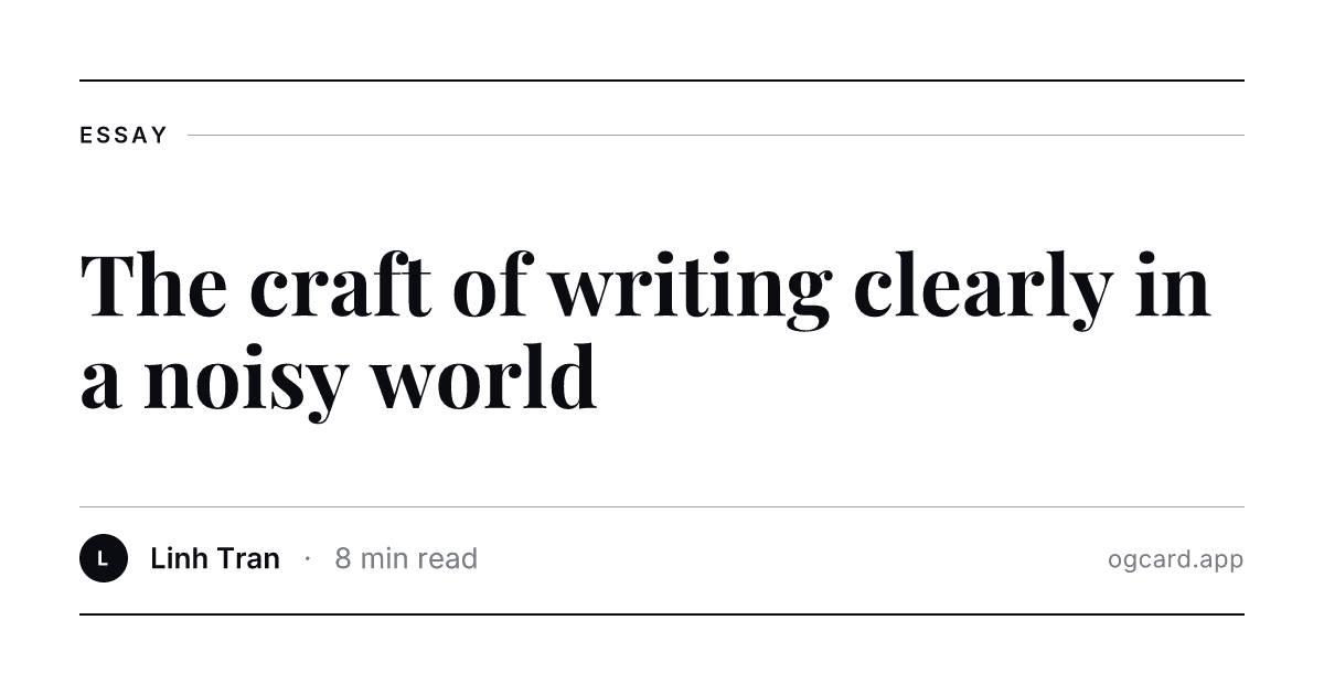 Essay template