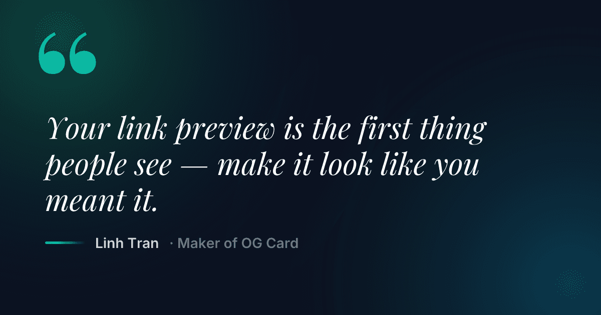 Pull Quote template