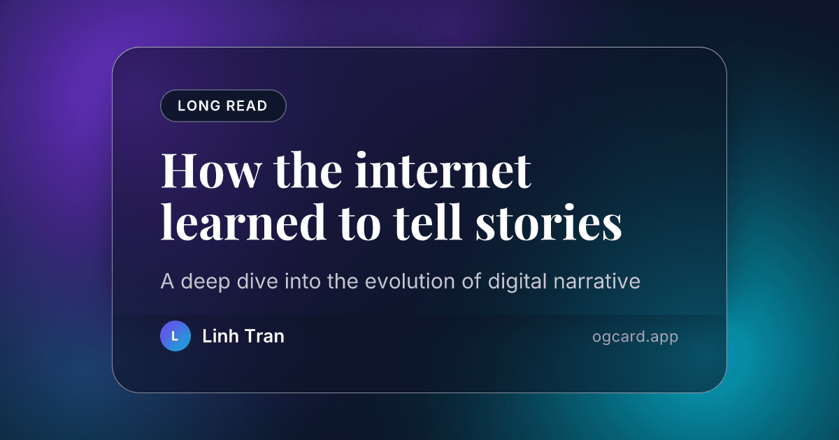 Story Cover template
