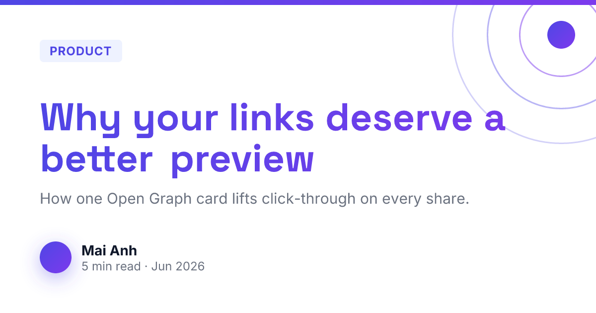 Blog Post template preview