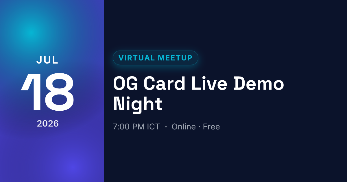 Event template preview