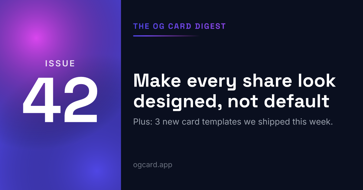 Newsletter Issue template preview