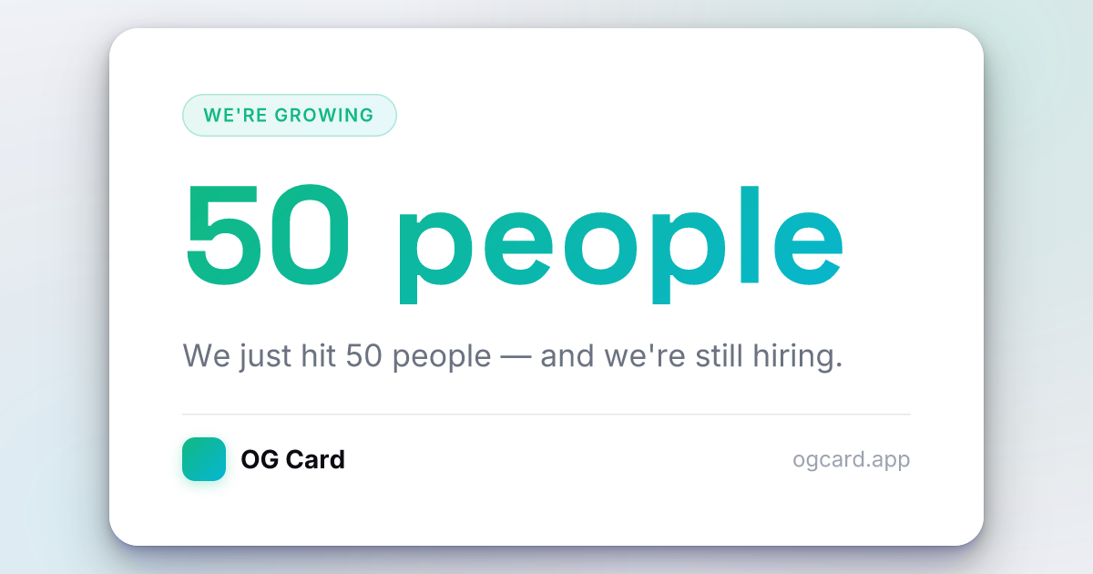 We Grew template preview